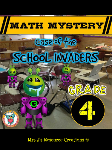 Back to School Math Mystery (GRADE 4) | Teaching Resources