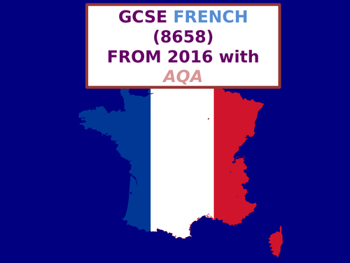 AQA GCSE French (8658)(New)(2016)