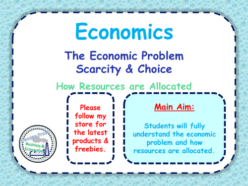 scarcity and choice in business economics