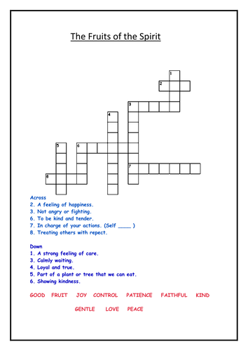 the-fruits-of-the-spirit-crossword-teaching-resources