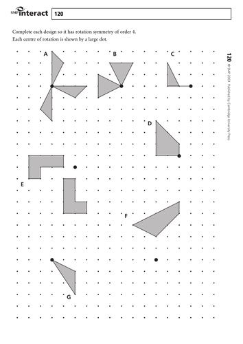 creating designs with rotation symmetry teaching resources