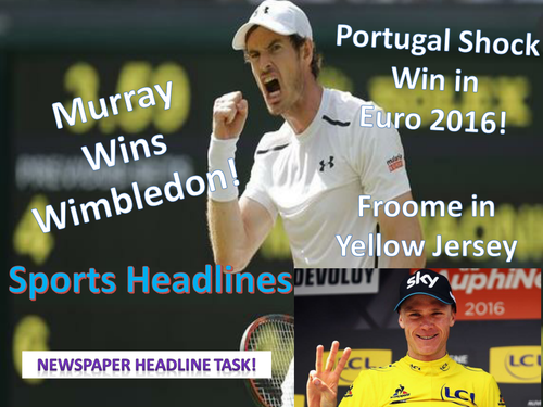 Sports Headlines - Non-Fiction