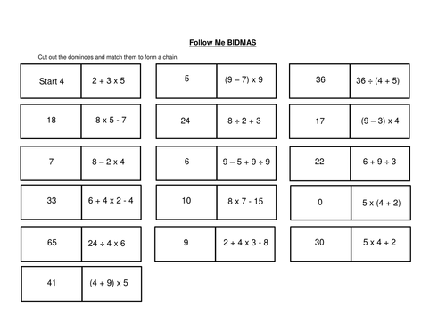 Starter-follow-me-BIDMAS.docx