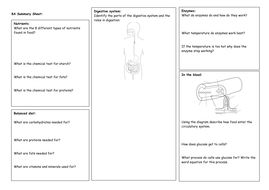 year 8 exploring science revision mats for old sow by