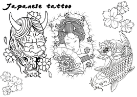 41+ Free Download Tattoo Flash Art Japanese HD Tattoo