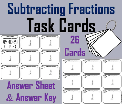 Subtracting Fractions