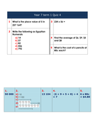 Math worksheets printable amazon daily quiz