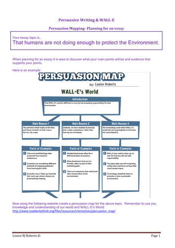 WALL-E Teaching activities | Teaching Resources