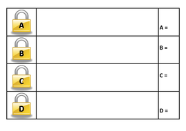 CRACK THE CODE - 11 LOCK PROBLEMS | Teaching Resources