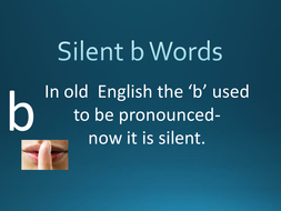 Spelling of Silent B Words | Teaching Resources