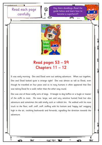 New years comprehension worksheets image