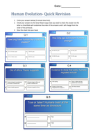 Human Evolution & Out of Africa Theory | Teaching Resources