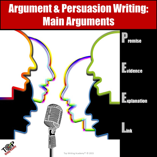 Persuasive Writing Main Argument Body Paragraphs