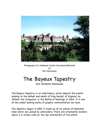The Bayeux Tapestry: A Reading Passage(Middle Ages)