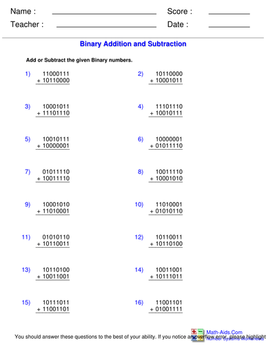 OCR Computer Science 1-9: - Data Representation Lesson 2 - Binary ...