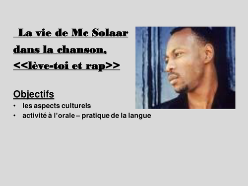 Leve-toi et Rap ! La vie de MC Solaar