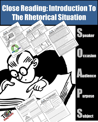 Nonfiction Close Reading The Rhetorical Situation