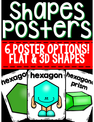 Shape Posters | Teaching Resources