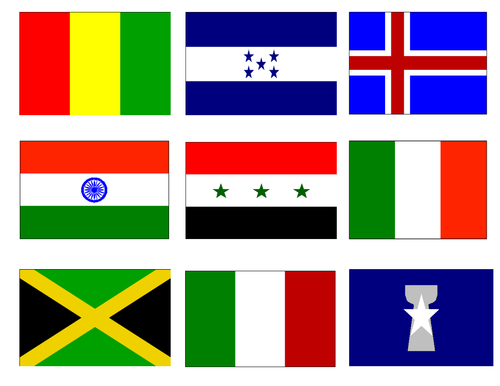 Flags of the World: 135 World Flags Clip Art | Teaching Resources