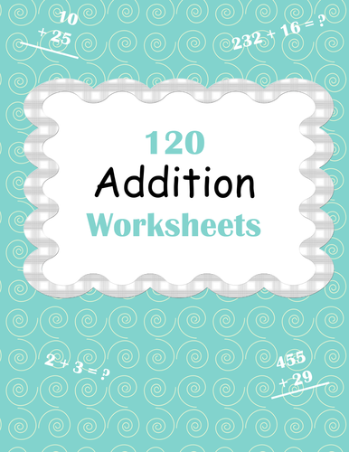 Addition Worksheets