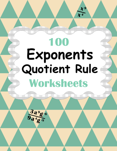 quotient-rule-for-exponents-worksheet