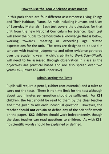 bending materials ks1 2 Science Levels Assessments Without Tracking by and Year