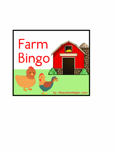 Farm Bingo | Teaching Resources