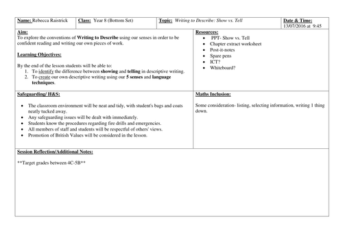 Lesson Plan Template | Teaching Resources