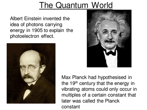 A-Level Physics - Quantum Phenomena - 6 PowerPoints and lesson plans ...