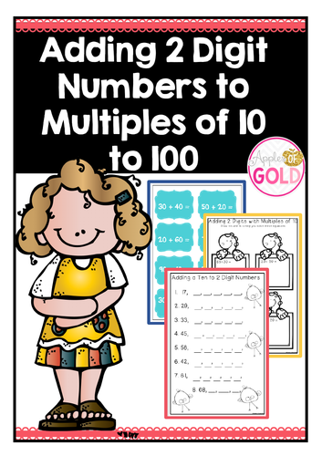  Adding 2 Digits Numbers To Multiples of 10 Teaching Resources