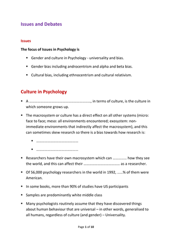 First class psychology essay example picture