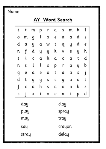 Phonics-Letters and Sounds, Phase 5, Pack 1, graphemes ay, ou, ie, ea ...