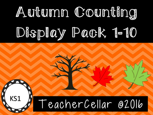 Autumn Display Pack Numbers 1-10
