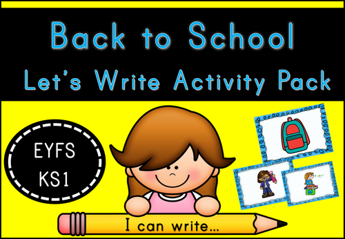 Back to School - Let's Write (EYFS/KS1)