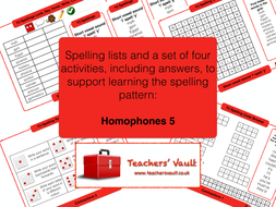 Y3 Summer 1 Spelling Activities Bundle