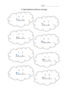 2-digit Addition (without carrying) | Teaching Resources