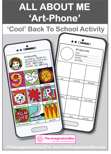 Creative writing on mobile phone image