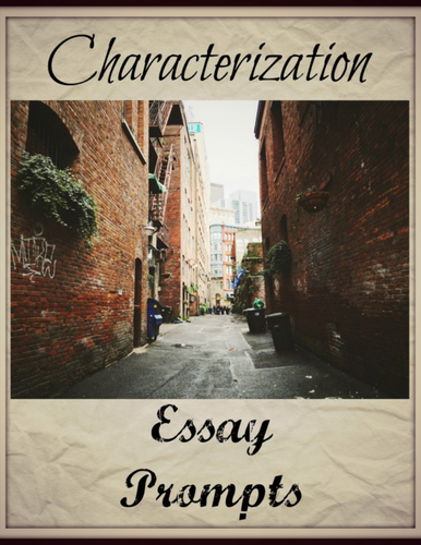 essay prompts about characterization