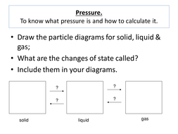 Pressure | Teaching Resources