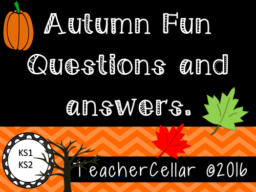 Autumn Fun:- Questions and Answers SPaG