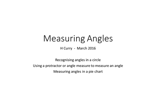Angles and Turns - measure, types, calculations, compass, patterns ...