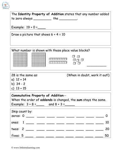 3rd Grade Math Homework - 3rd Grade Spiral Math Review Worksheets
