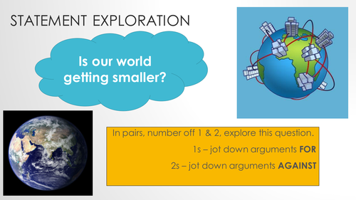 OCR A Level - Changing Spaces; Making Places - Lesson 4 - Globalisation & Place