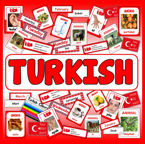 TURKISH LANGUAGE TEACHING RESOURCES GEOGRAPHY DISPLAY EAL EUROPE ASIA TURKEY