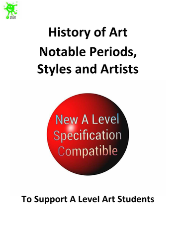 New A Level Art Specification Compatible History of Art Resource