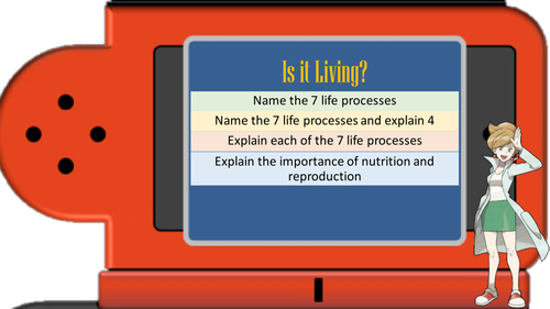 Pokemon Science - MRS GREN - The 7 Life Processes
