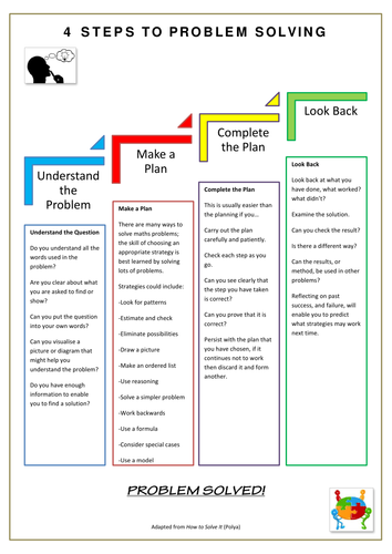 problem solving strategies for students pdf