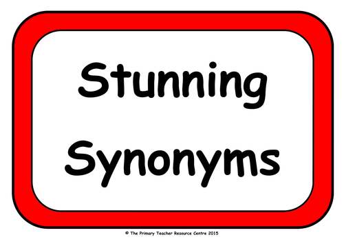 synonym-display-poster-pack-teaching-resources