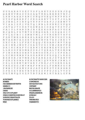 Famous Battles of World War Two Word Search Pack | Teaching Resources