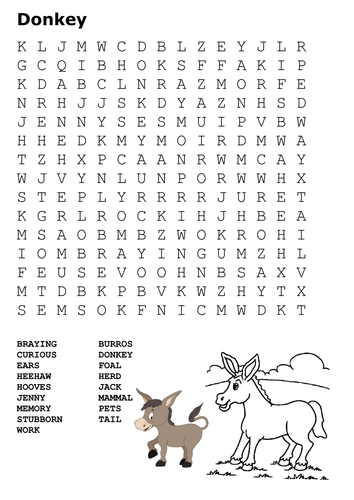 Pets Word Search Pack | Teaching Resources